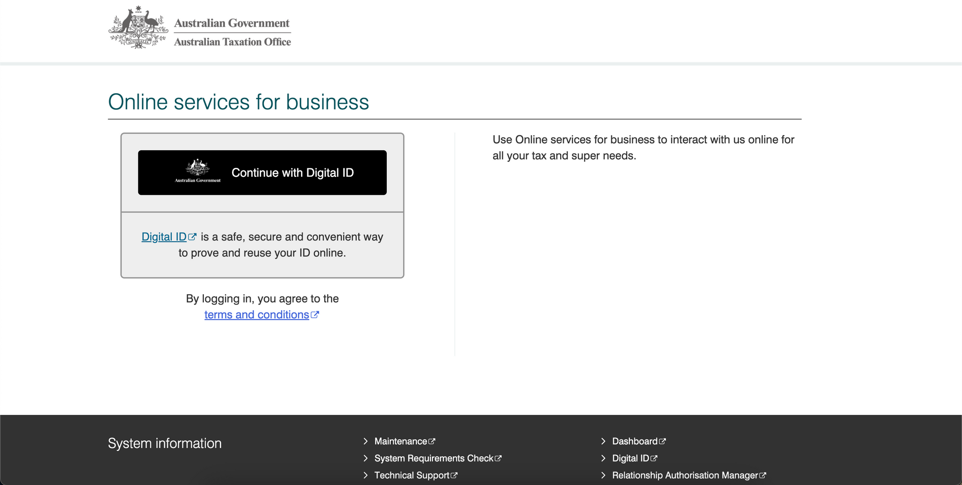 ATO Business Portal