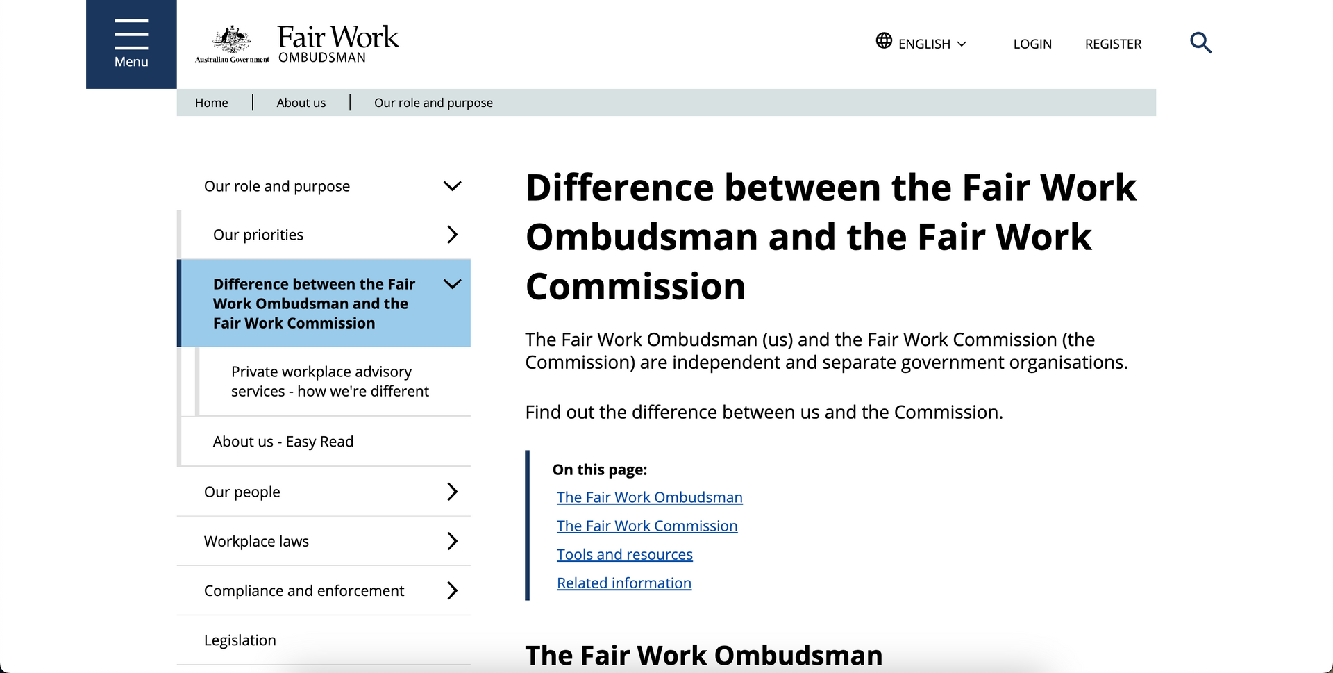 Fair Work Ombudsman