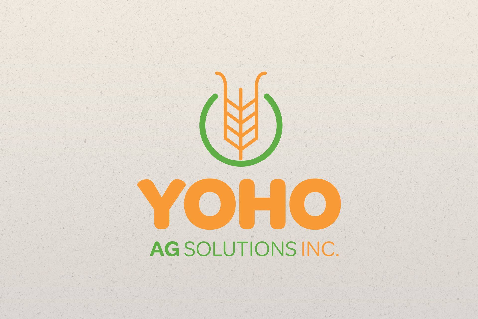 Yoho Ag Solutions logo design