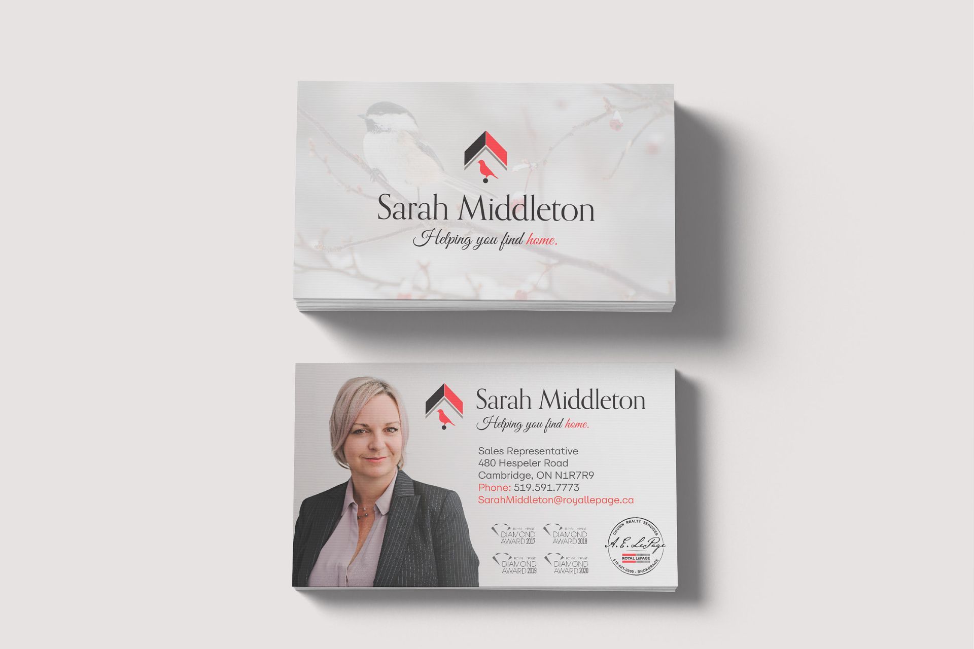 Sarah Middleton - Real estate branding and marketing design - Type
