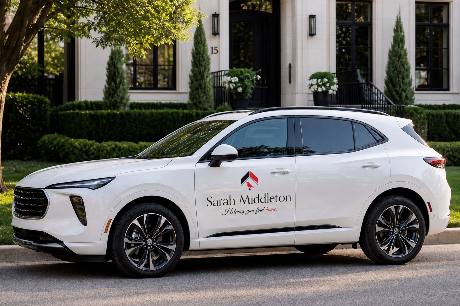 Sarah Middleton - Real estate branding and marketing design - Type