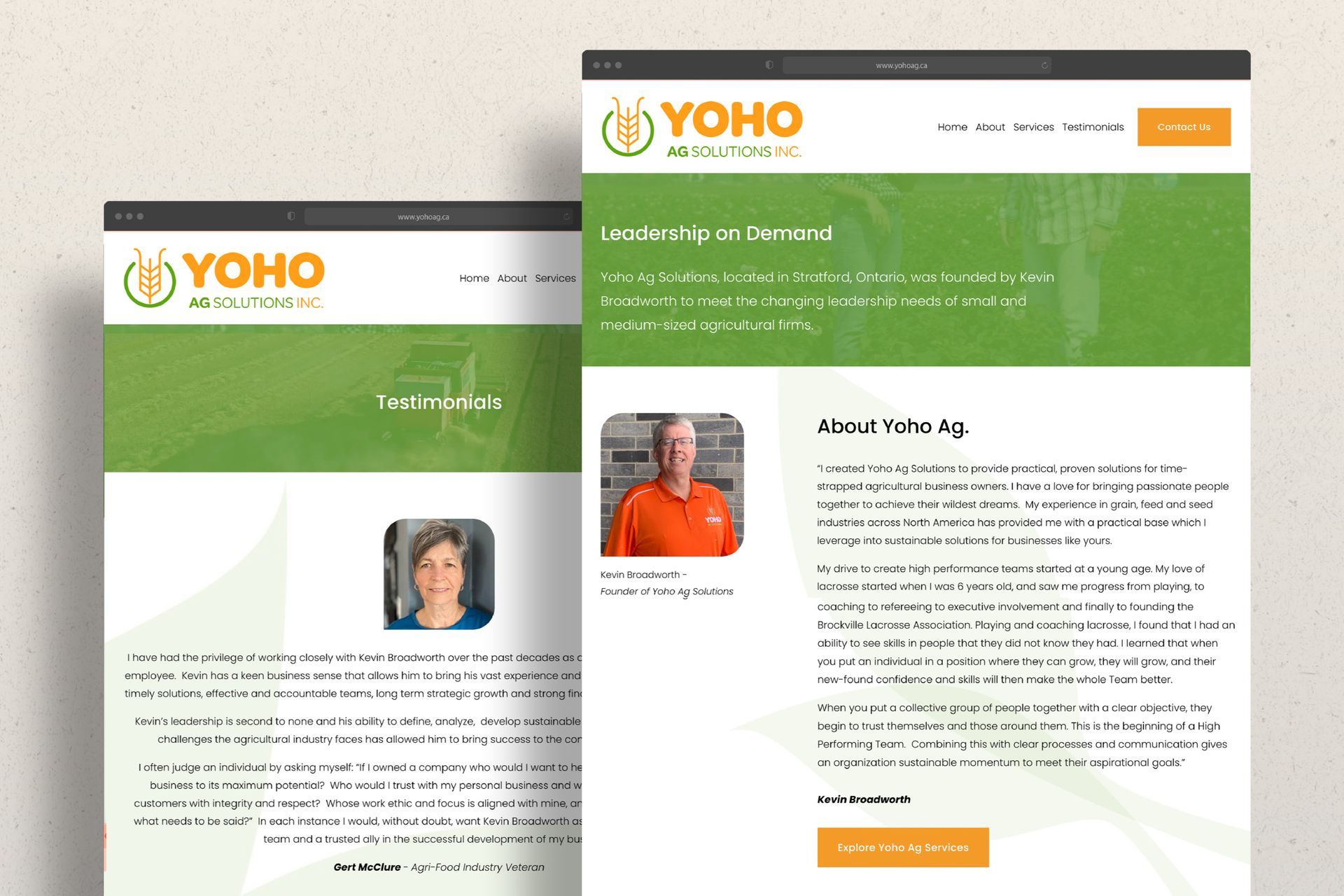 Yoho CMS website