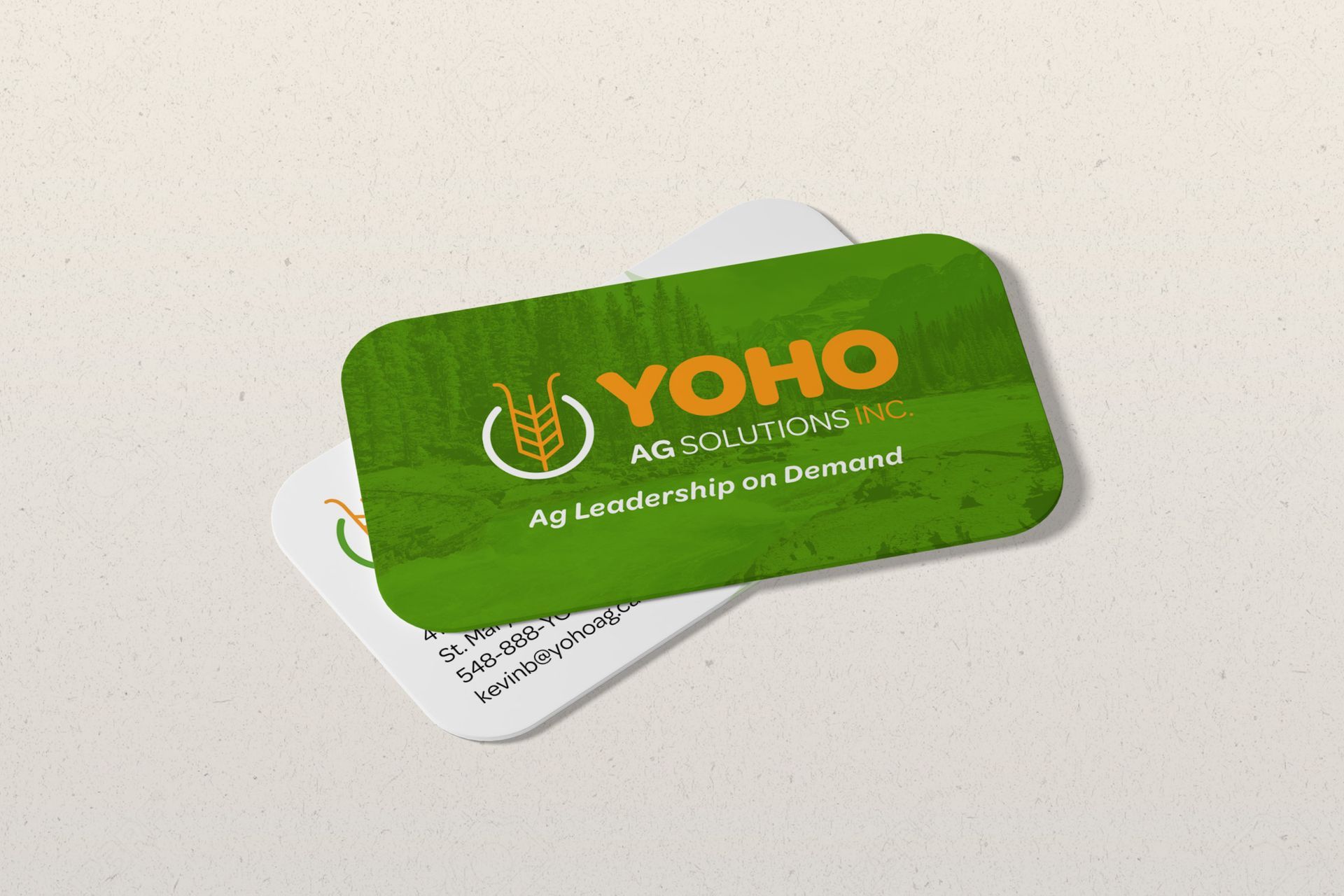 Yoho business card design