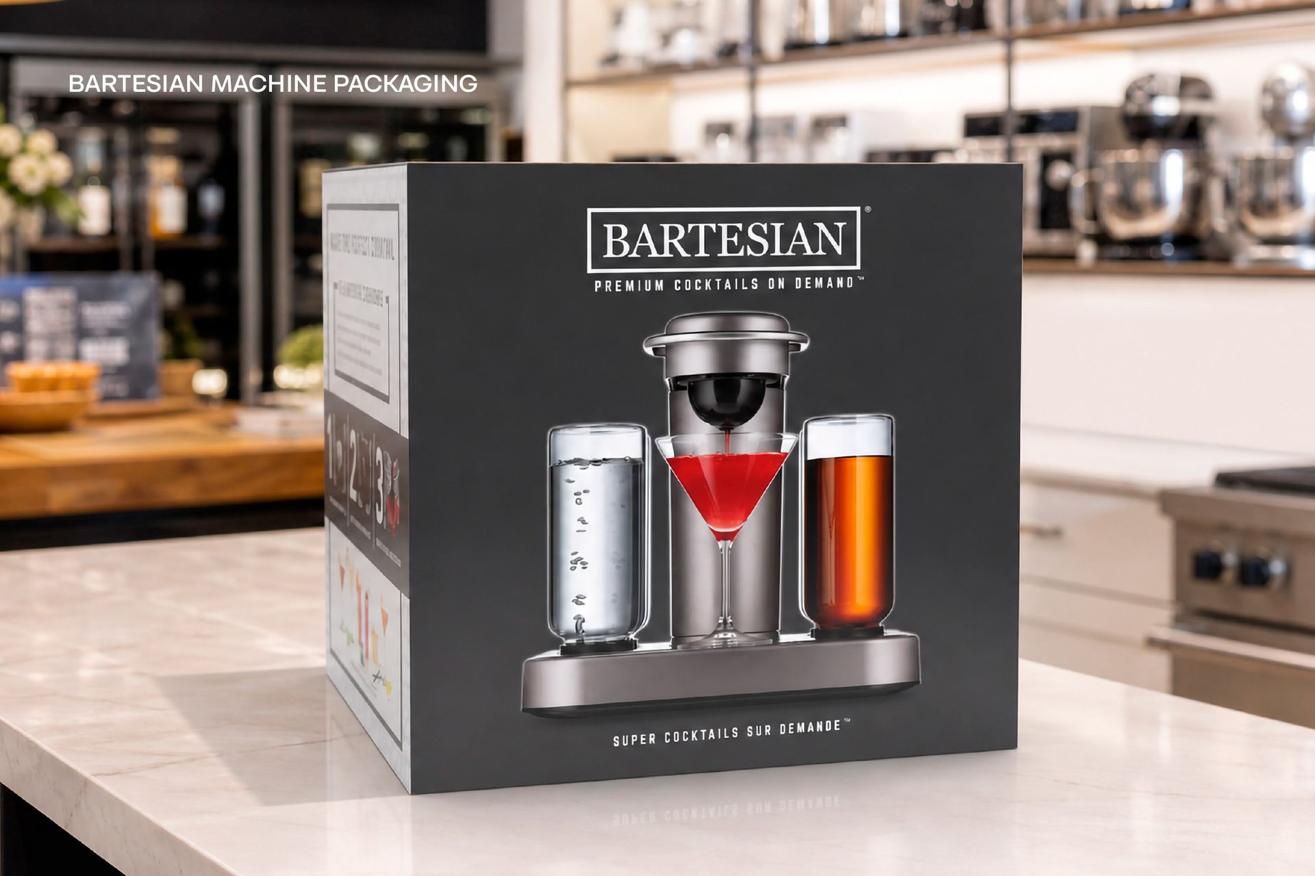 Cocktail maker box design