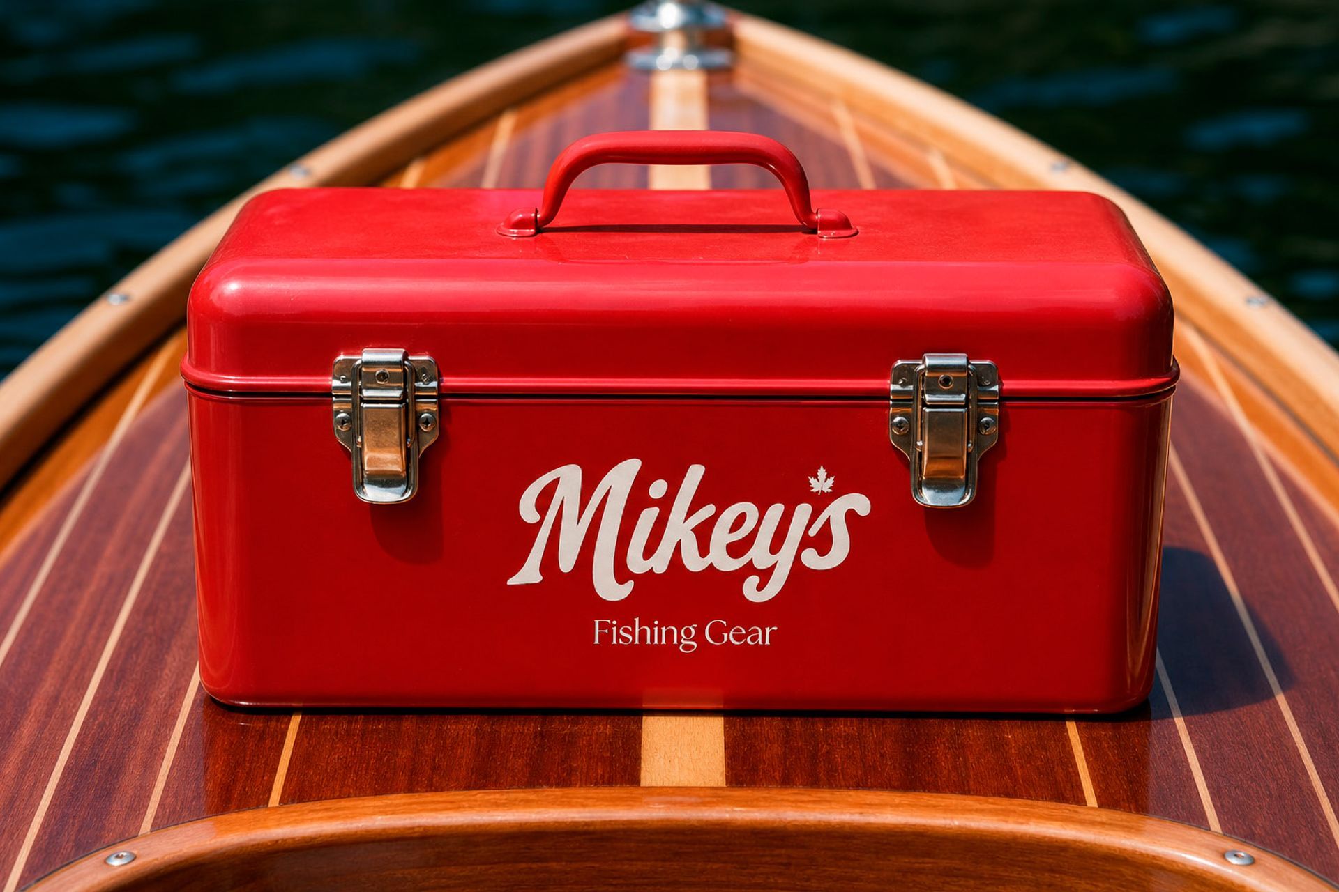 Mikey's branding - primary logo on hat