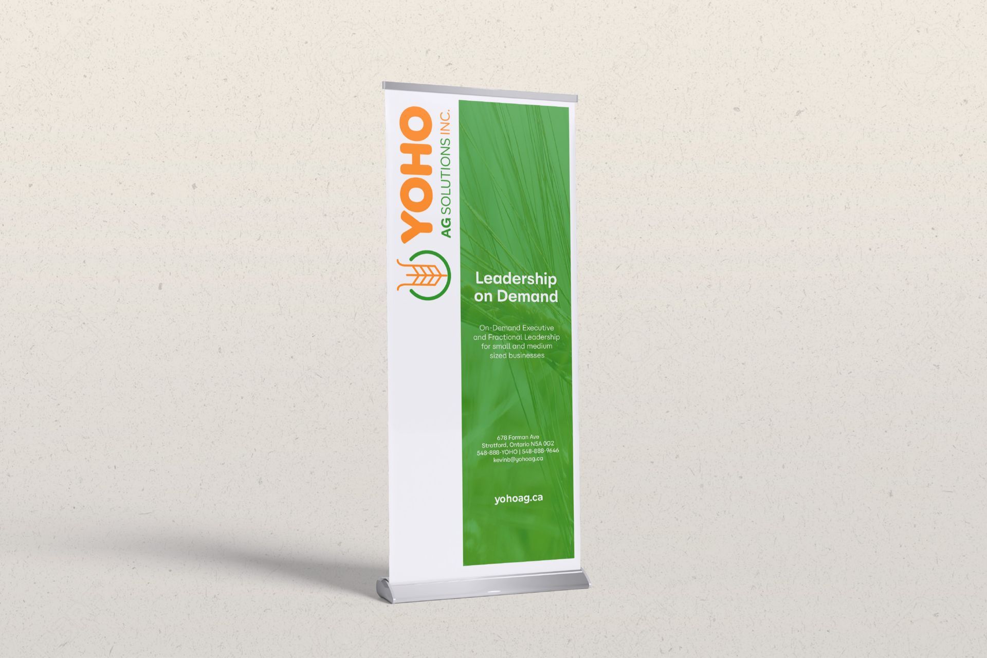 Yoho banner design