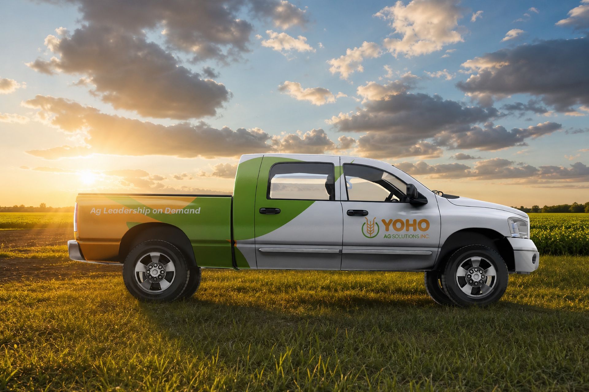 Yoho truck branding design