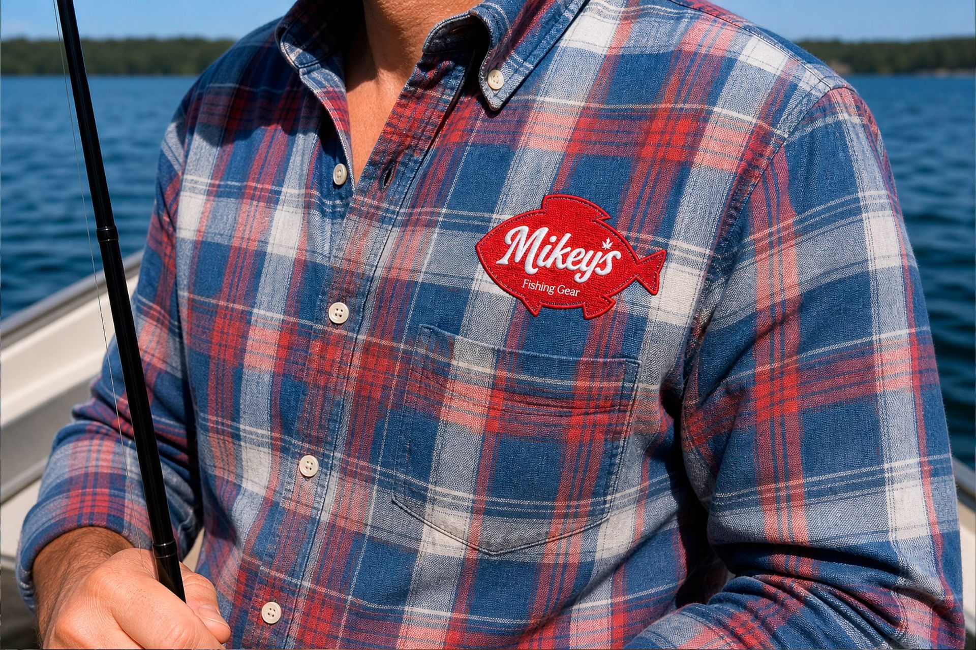 Mikey's branding - primary logo on hat