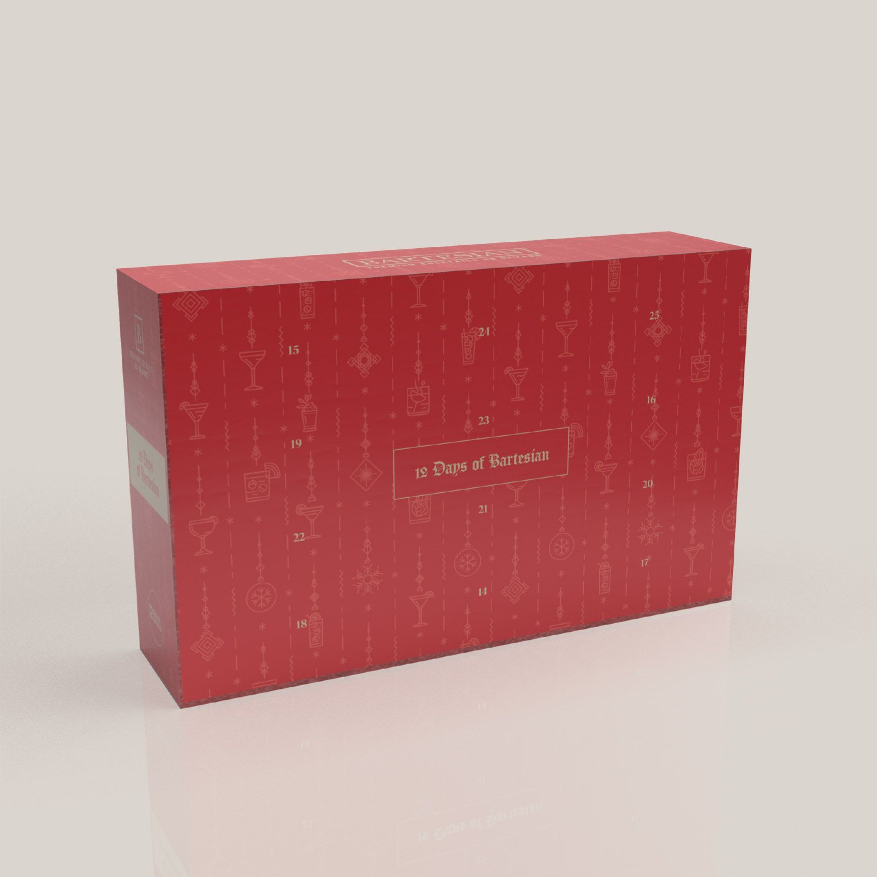 Advent calendar capsule packaging system re-design - seasonal - Christmas