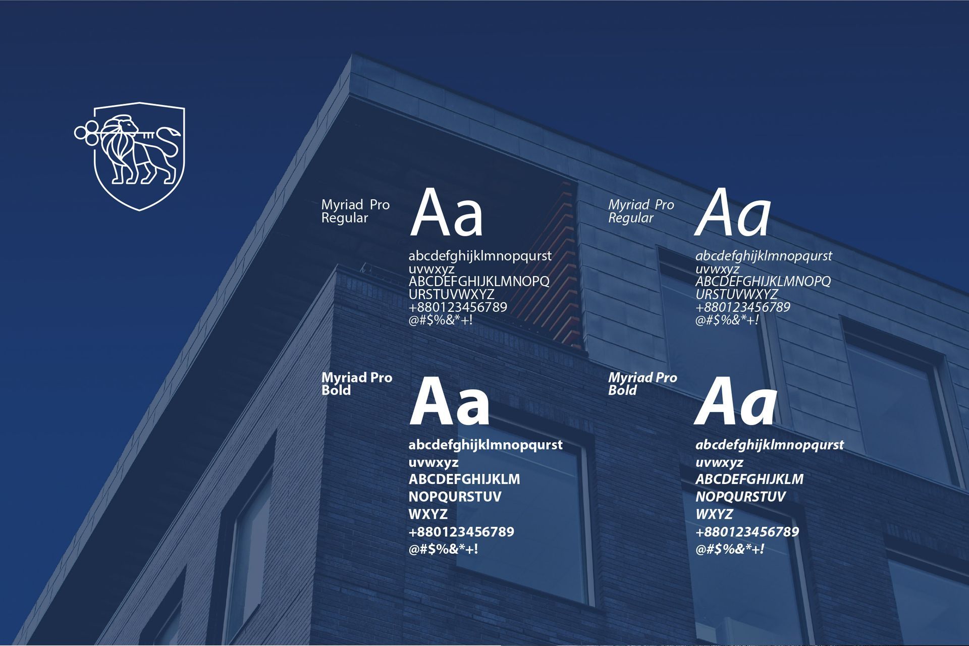 Real estate branding and marketing design - Type