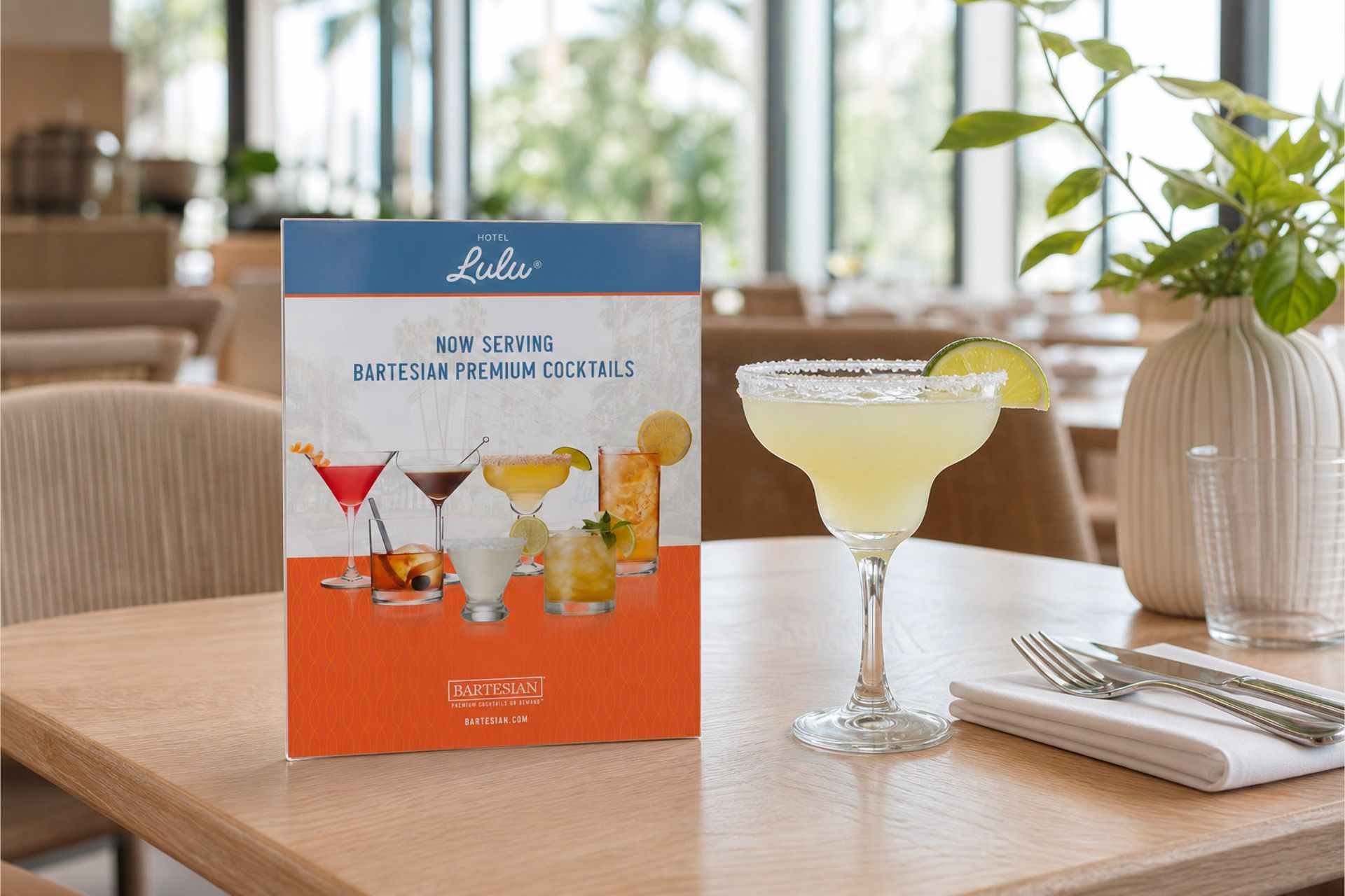 Commercial division - custom menus for restaurant chains