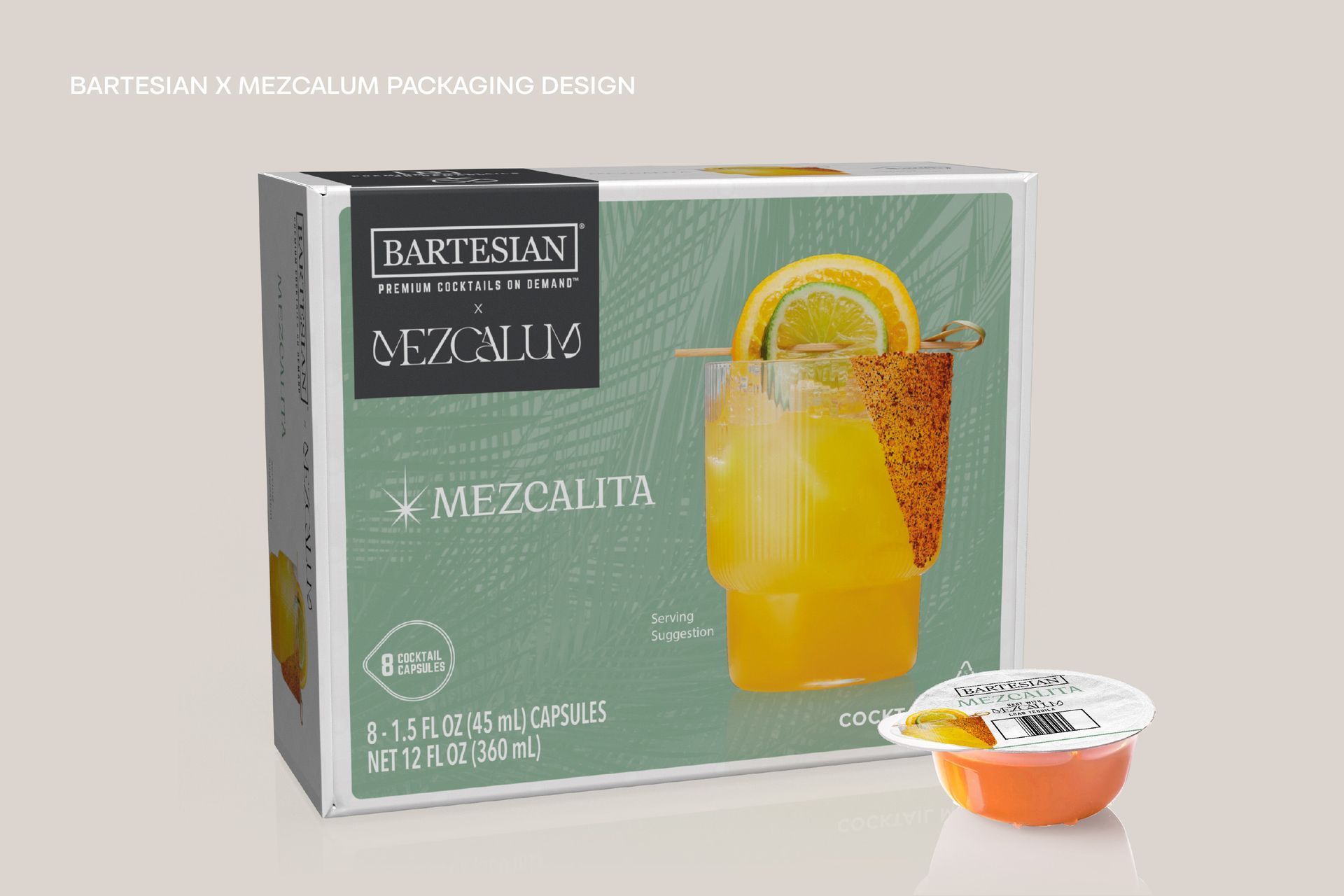 8 pack capsule custom packaging design 