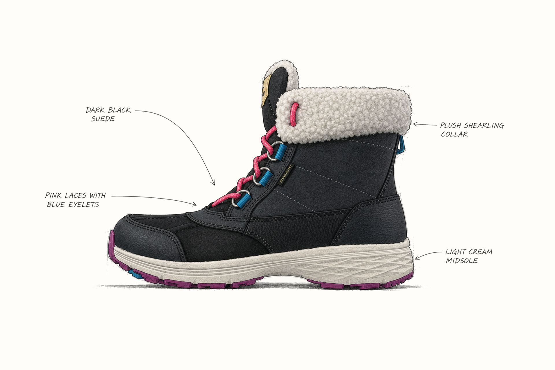 Footwear shoe design by Active Reason Design
