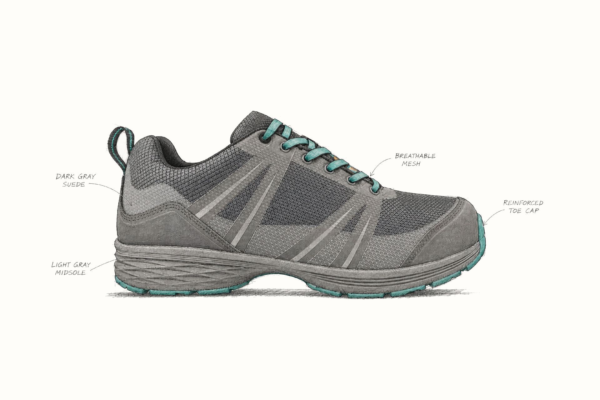 Footwear shoe design by Active Reason Design