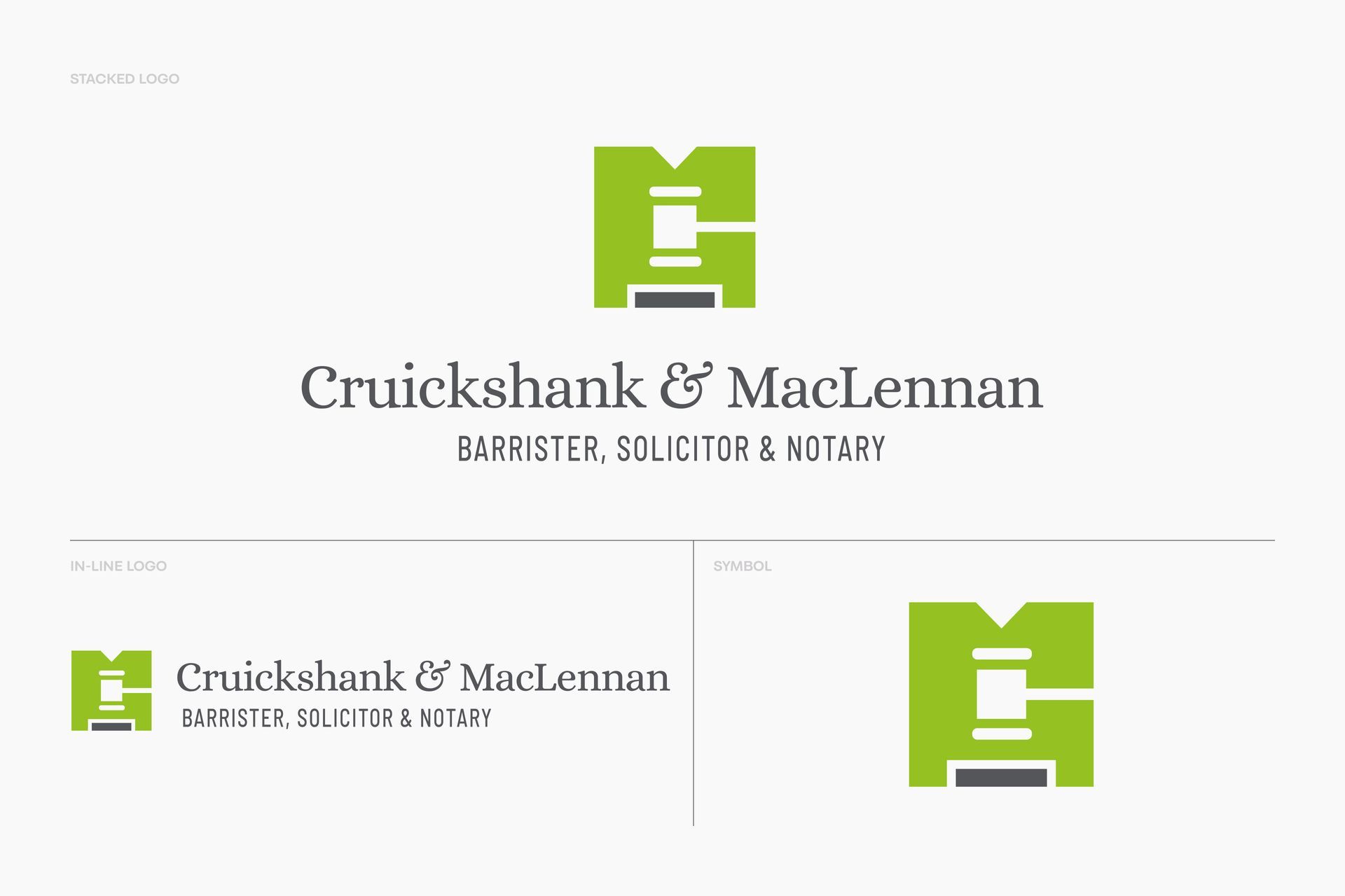 Lawyer branding strategy - logo design
