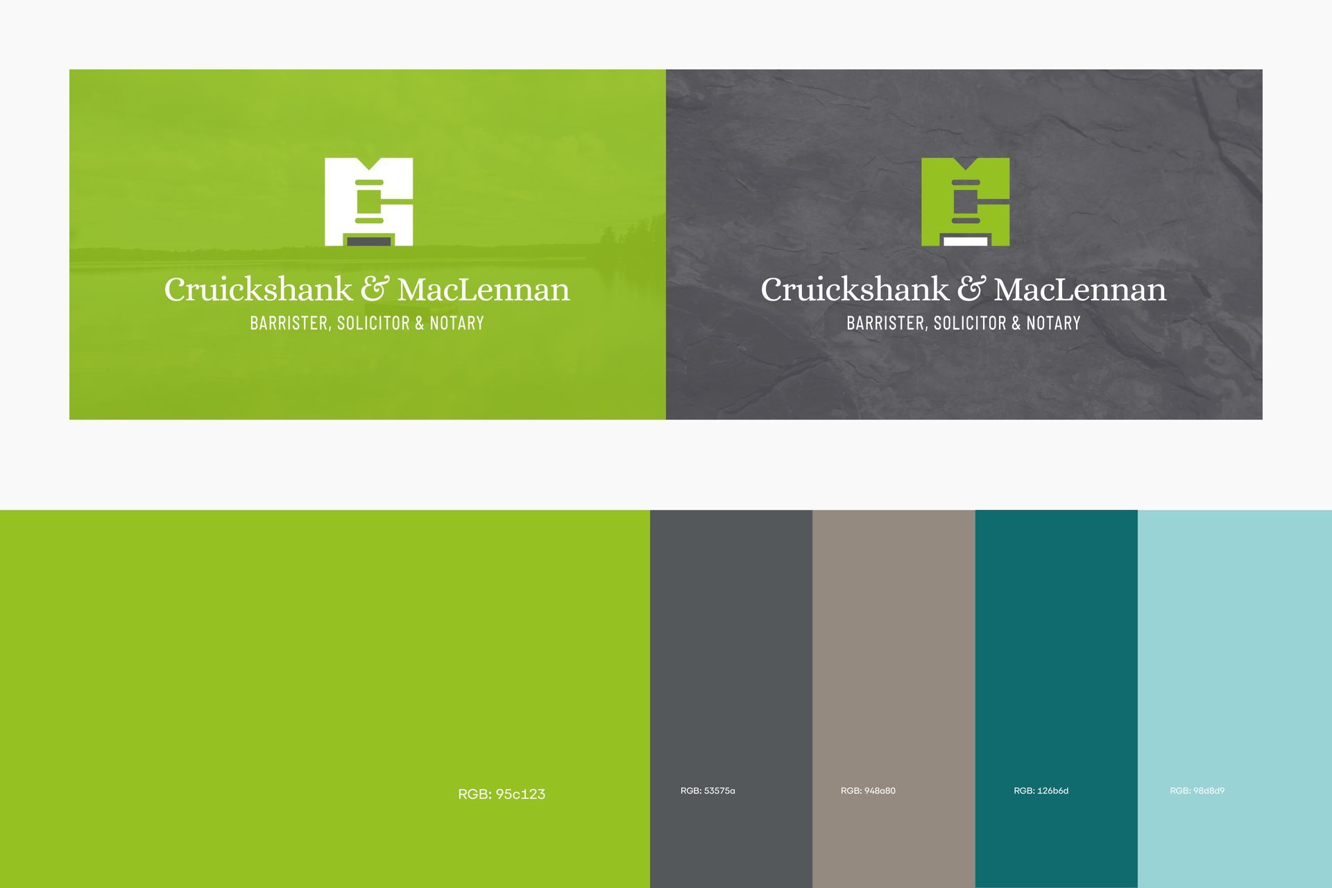 Lawyer branding strategy - Logo design and colour selection