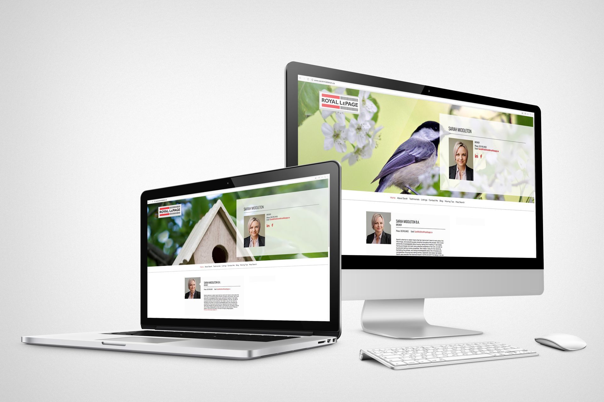 Sarah Middleton - Real estate branding and marketing design