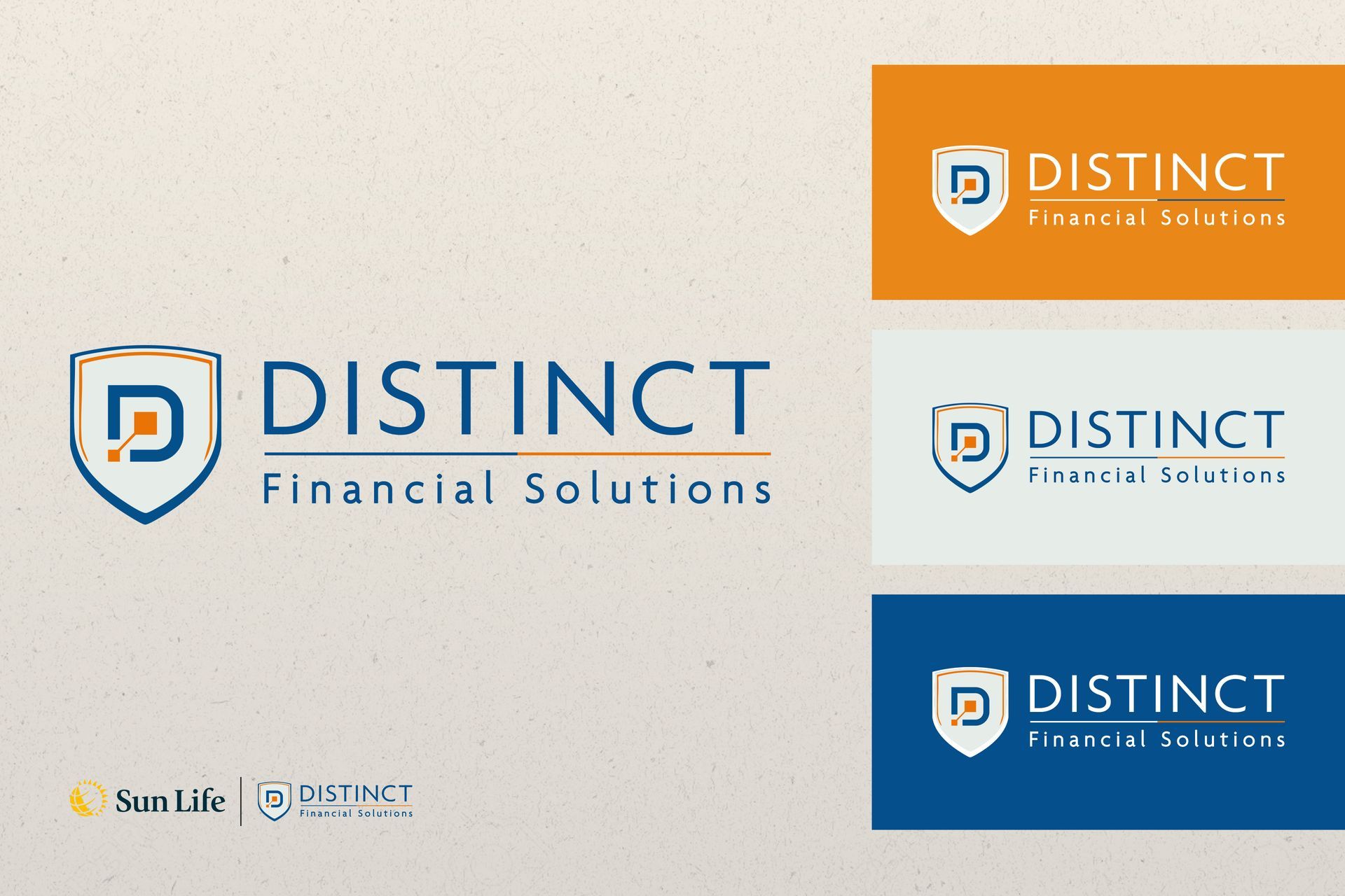 Logo design and branding design for financial advisor business.