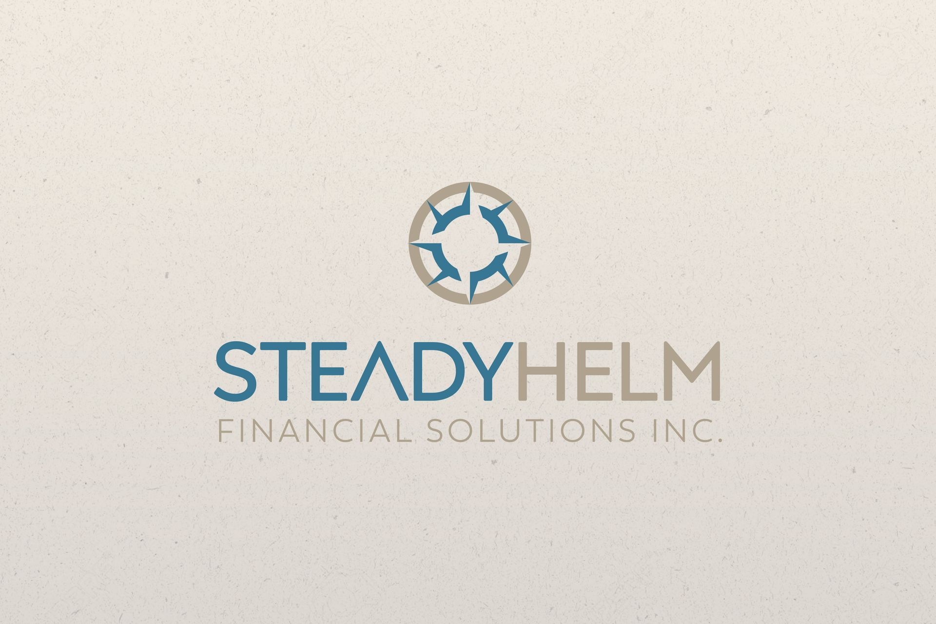 Logo and branding design for financial advisor business.