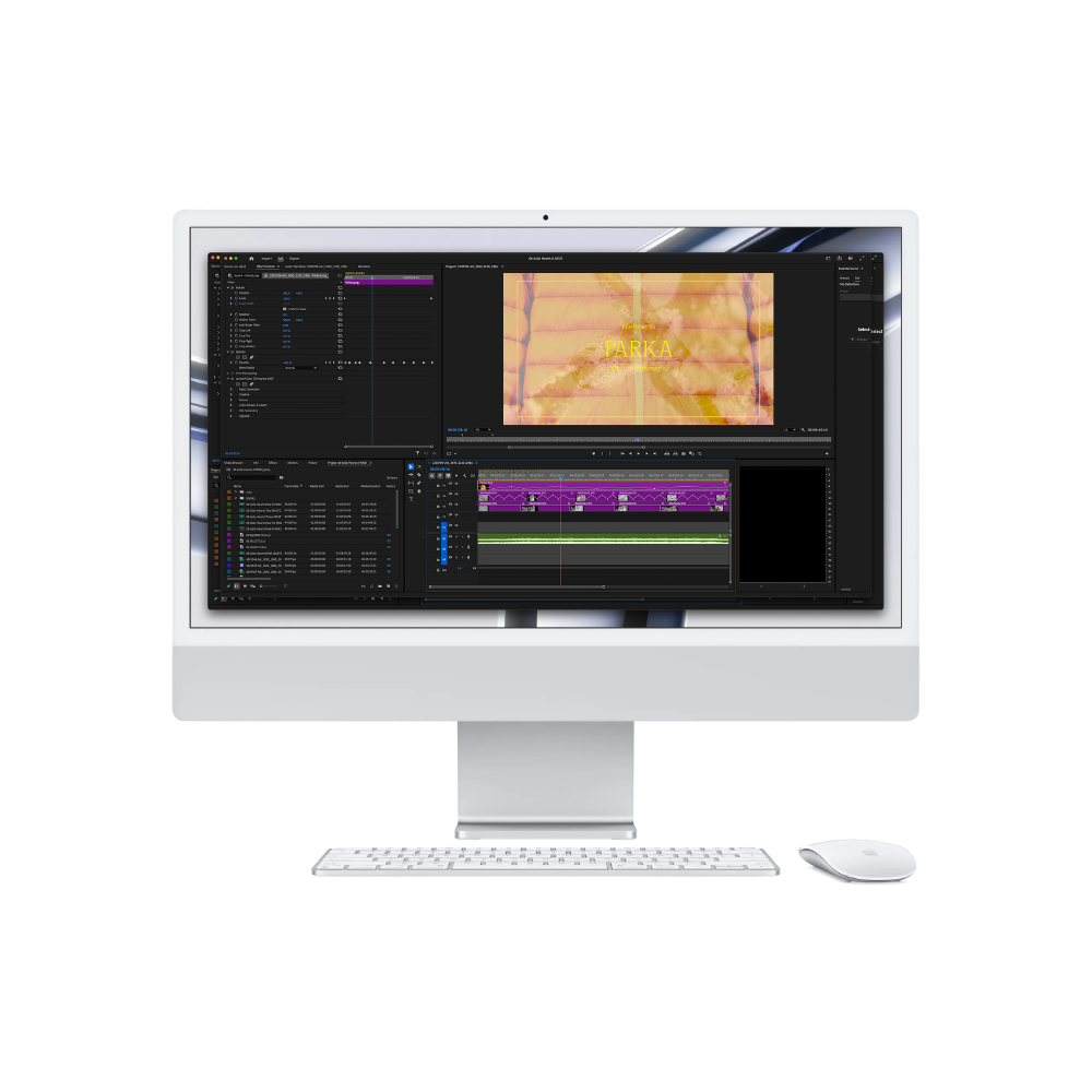 Video editing services with motion graphics