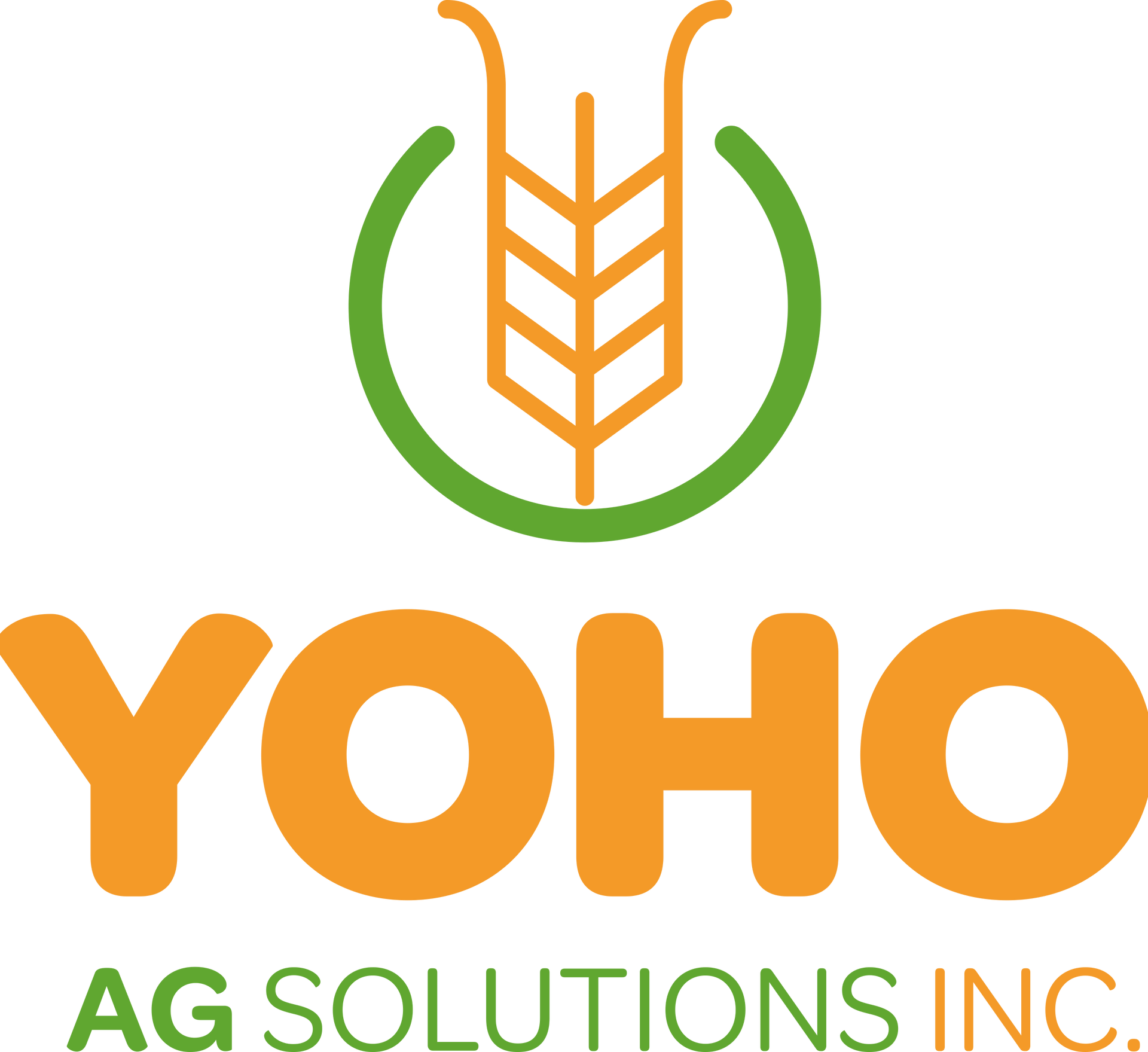 Yoho Ag Solutions logo design and branding