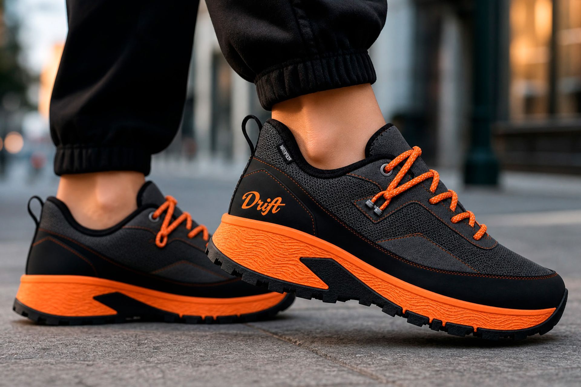 Drift footwear, shoe design, product design