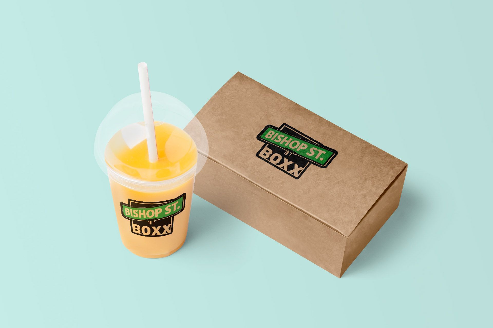 Food trailer branding and graphic design