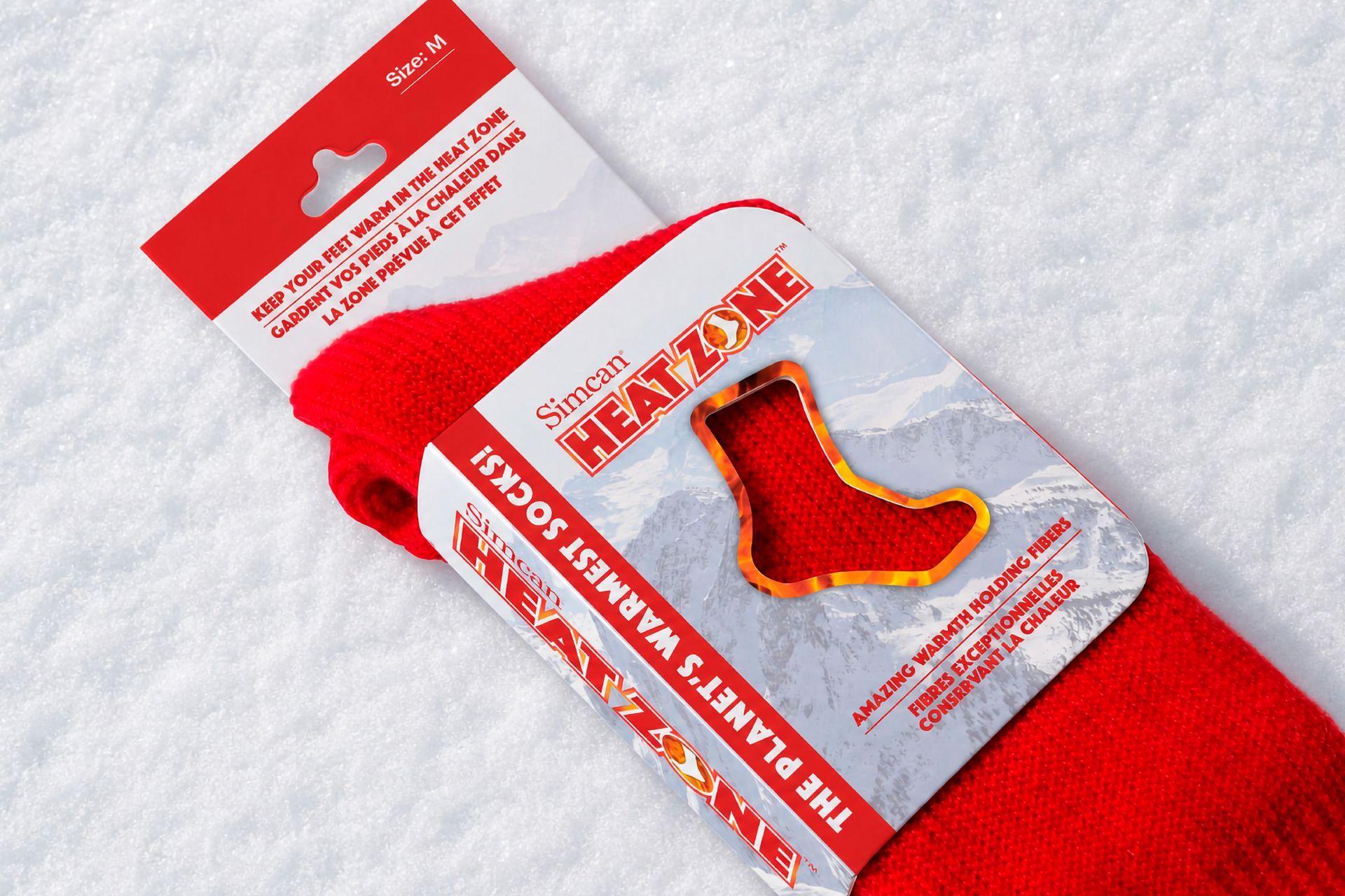 Simcan socks packaging and product branding strategy