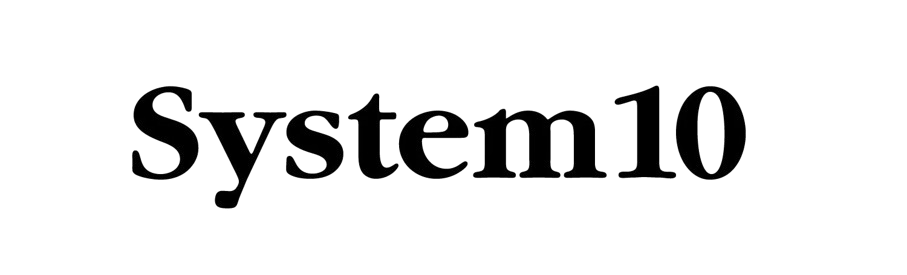 System10 text in a sans-serif font.