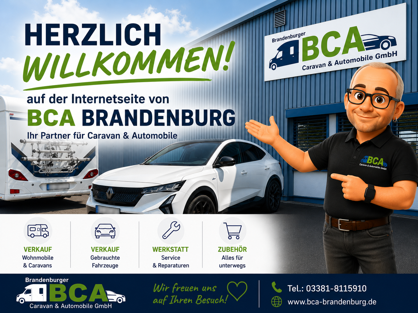 BCA 1. Mai Begrüßung