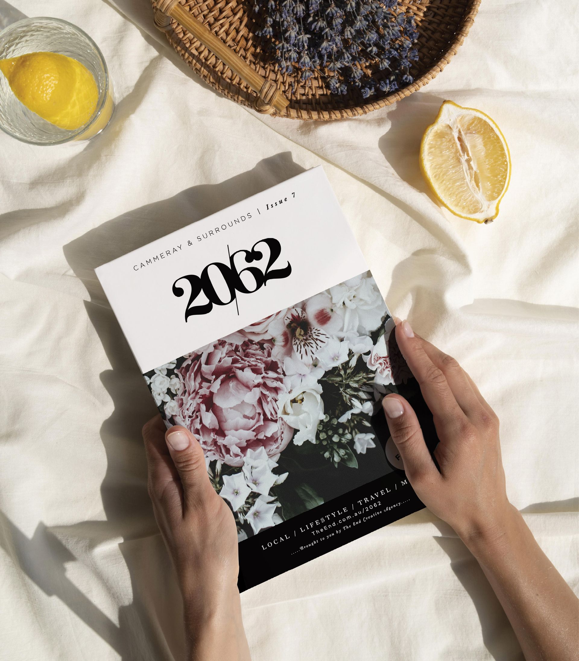 2062 Magazine, designed by magazine designers, The End Creative Agency in Sydney for Cammeray and surrounds