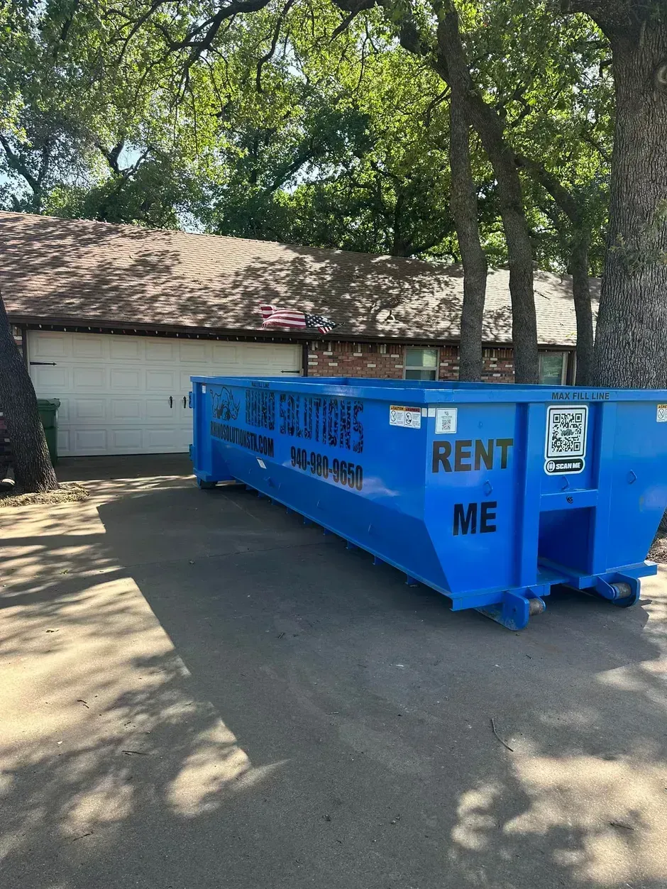 20 yard dumpster rental North Texas