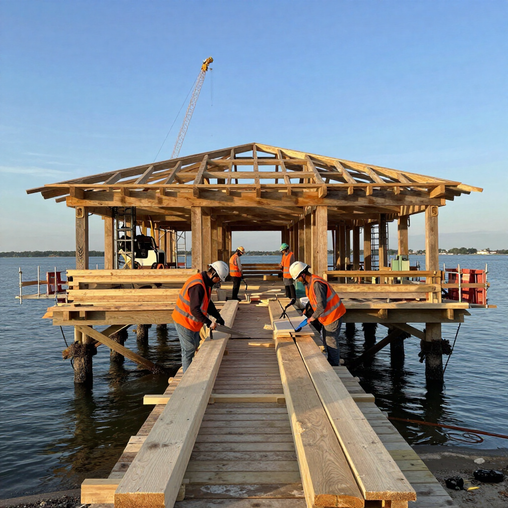 pier reconstruction st leonard md