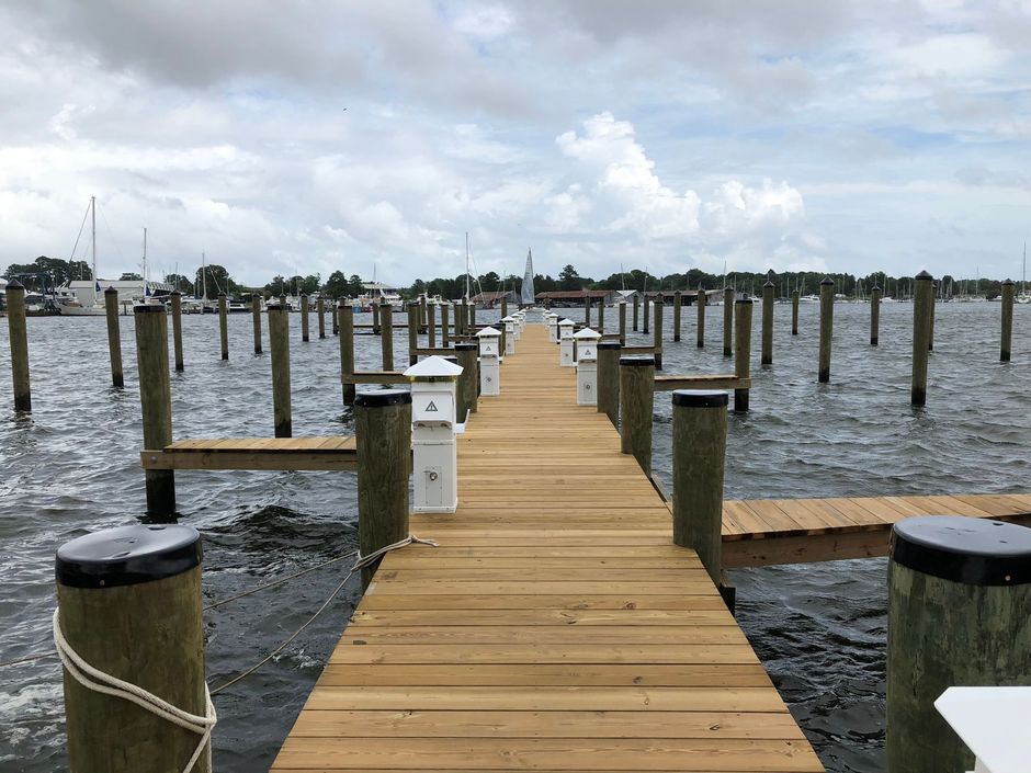 commercial pier in solomons md