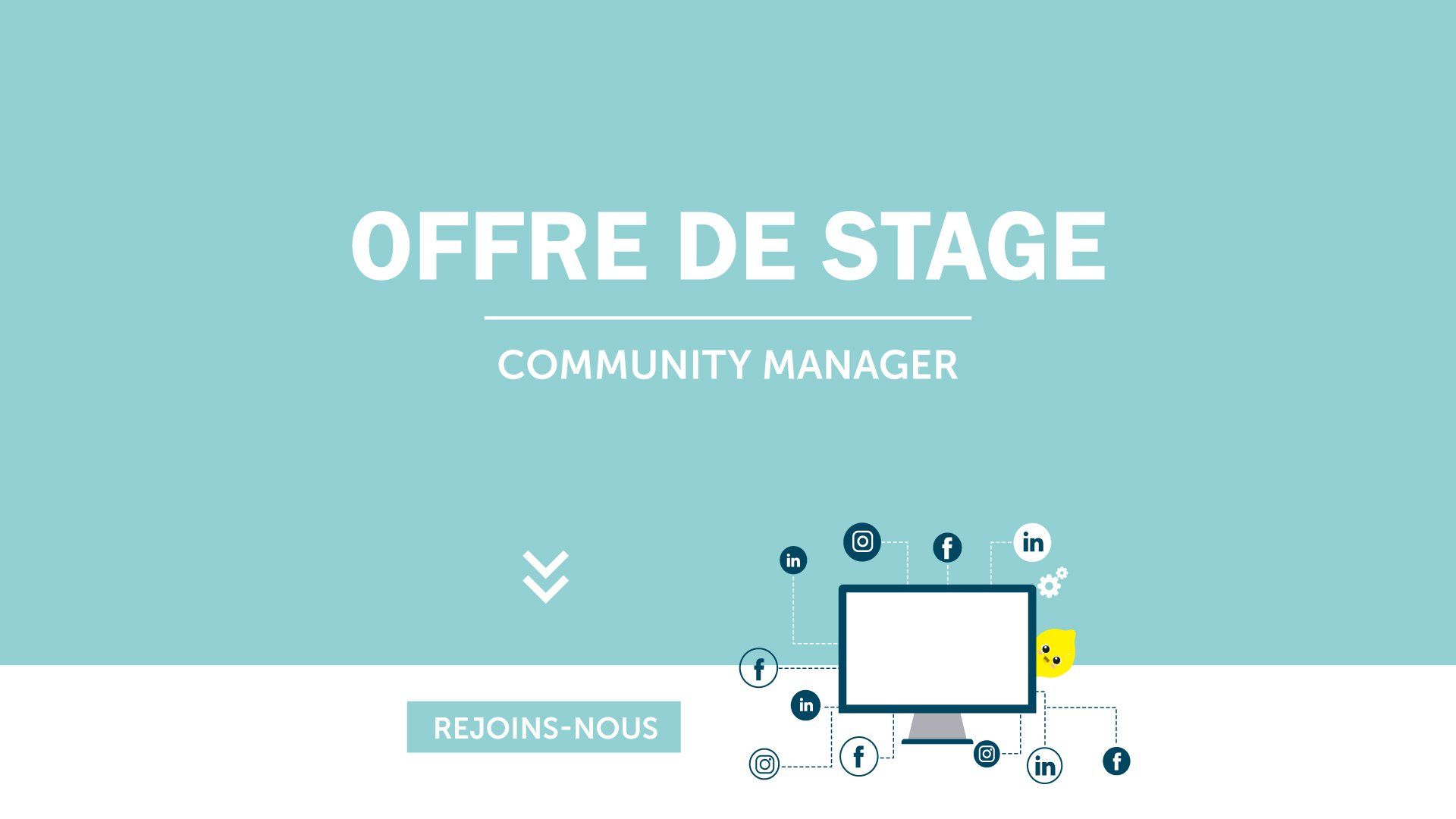 Offre de stage Community Manager