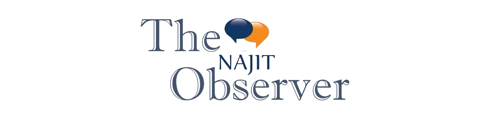 The NAIJ Observer logo with gray text and an orange-blue speech bubble icon