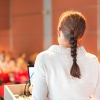 conference woman