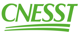 Logo vert de la CNESST 