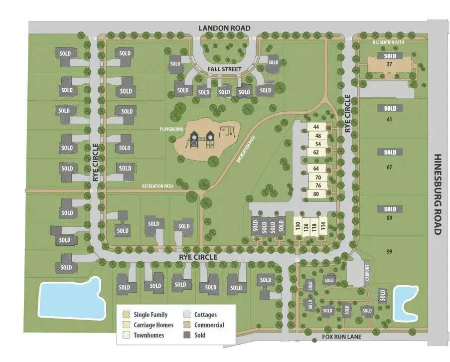 New Homes Rye Meadows — Essex, VT — Dousevicz Inc