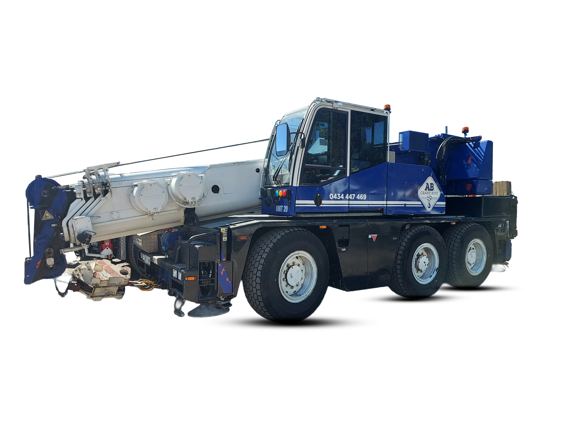 Demag AC40T City Crane hire