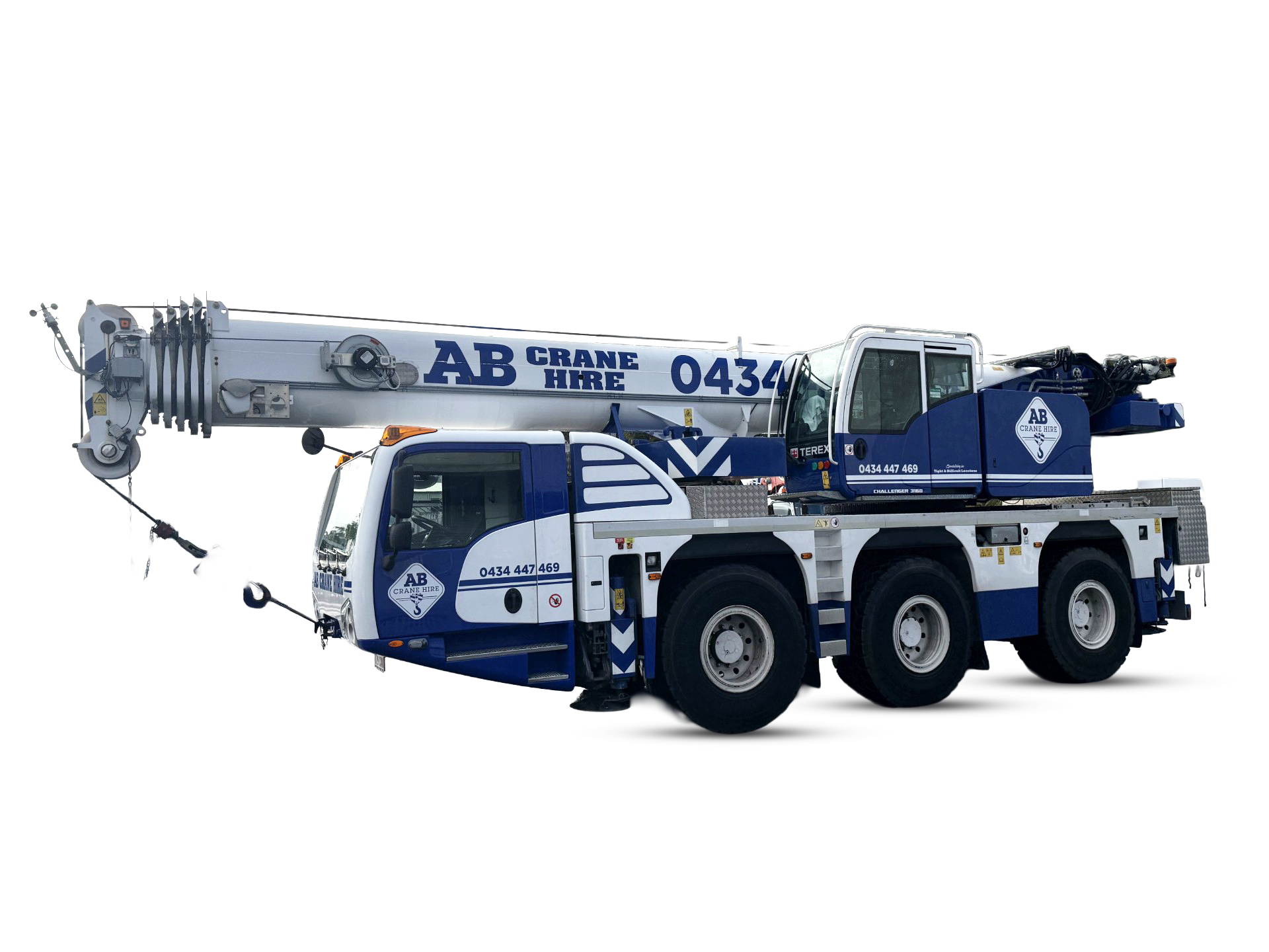 60T Terex Slew Crane Hire