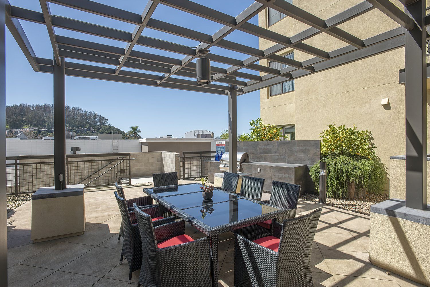 exterior image with table