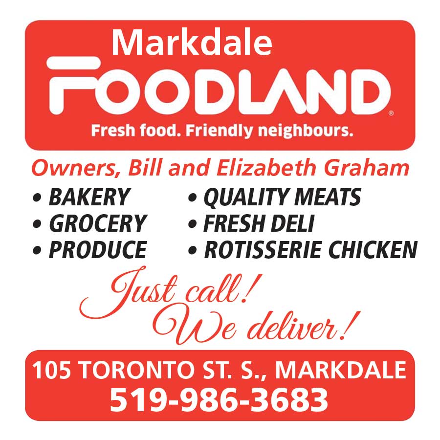 Markdale Foodland ad