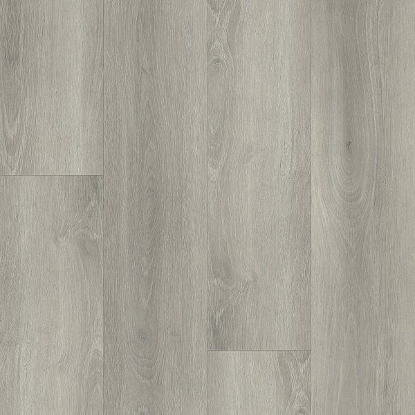 A close up of a gray wooden floor.
