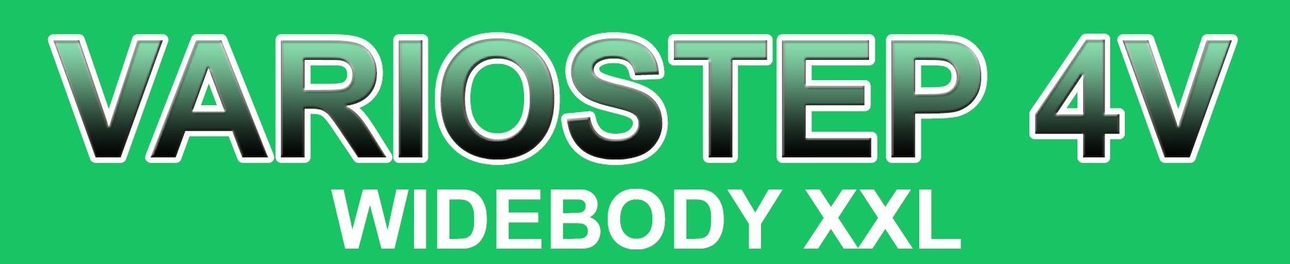 A green logo for variostep 4v widebody xxl