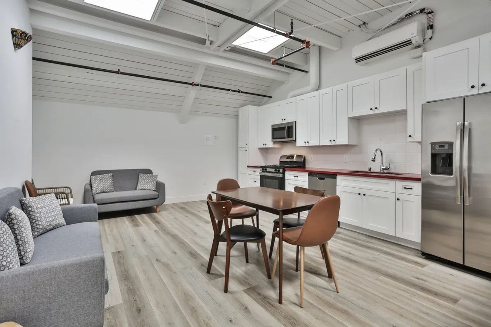 Clean and modern bedroom design at Oasis At The Orchard rental home