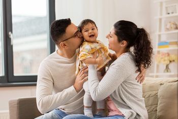 parents with child