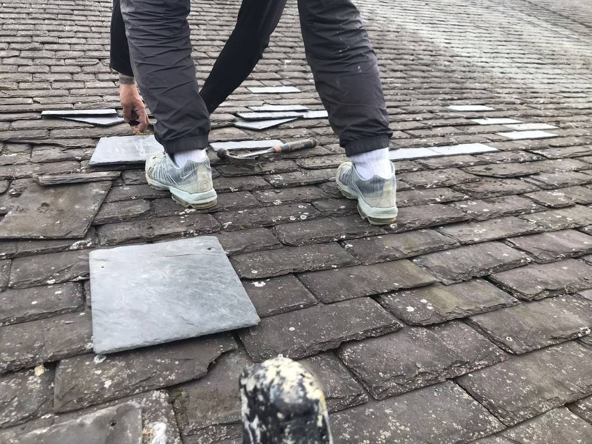 Roofers Kilmarnock roof repair replacing roof tiles in Dean Park Kilmarnock
