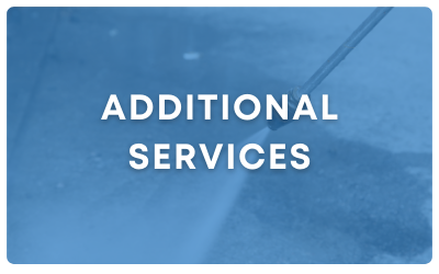 Blue banner with white text reading “ADDITIONAL SERVICES”