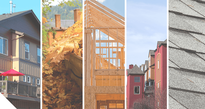 different roofs